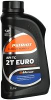 Масло полусинтетическое Patriot G-Motion 2Т EURO, 1л (850030200)