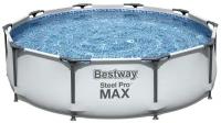 Бассейн каркасный Bestway Steel Pro Max 305х76см + фильтр-насос 56408