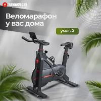 Велотренажер спин-байк Yamaguchi Fitness Bike/ сайкл/ велосипед для дома/ тренажер для ног кардио