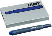 Картридж чернильный для перьевой ручки LAMY T10 сине-черный 5 шт/уп 1610655