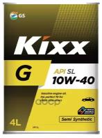 KIXX Масло Мотор. Kixx G Sl 10w-40 /4л Мет. П/Синт