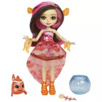 Кукла Enchantimals Морские подружки с друзьями Кларита Рыба-клоун, 15 см, FKV56