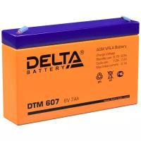 Аккумулятор Delta DTM 607 6V AGM (7 Ач)