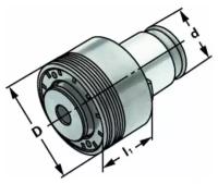 GARWIN INDUSTRIAL 325620-M24 Цанга резьбонарезная быстросменная 18 мм, размер 3, с обгонной муфтой, М24