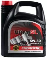 Синтетическое моторное масло CHEMPIOIL Ultra SL 5W-30, 4 л, 1 шт