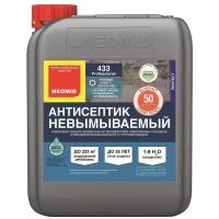 Антисептик невымываемый для дерева Neomid 433, усиленный концентрат, 5 кг, темно-синий