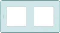 Рамка декоративная универсальная Legrand Inspiria, 2 поста, для горизонтальной или вертикальной установки, цвет 