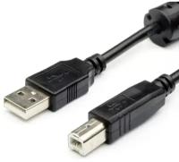 Кабель для подключения принтера, МФУ, оргтехники, USB 2.0, с фильтром, 3 метра, Дисконт63