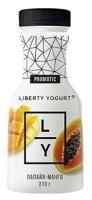Йогурт питьевой Liberty Yogurt Папайя манго 1.5%
