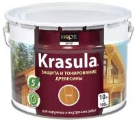 KRASULA (красула) Защитно-декоративный состав Орех 10 л