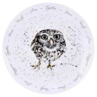 Тарелка Owlet 19см десертная фарфор