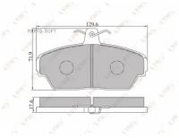 Колодки тормозные дисковые перед LYNXauto BD-4604