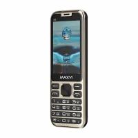 Телефон MAXVI X10, золотой металлик