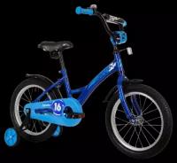 Велосипед Novatrack 16'' STRIKE синий, тормоз нож, 163STRIKE.BL22
