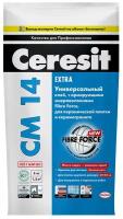 Клей для плитки Ceresit CM 14 Extra, 5 кг