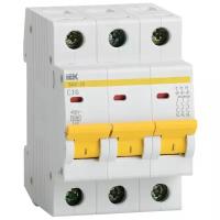 Автоматический выключатель 3-полюсной, номинальный ток 32А, тип С, номинальная отключающая способность 4,5кА, серия ВА 47-29