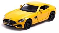 Легковой автомобиль Автоград Mercedes-AMG GT S 7152965/7152966 1:32, 11.5 см, желтый