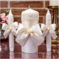 Подарок молодоженам - свадебные свечи для домашнего очага 