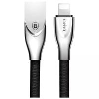 Baseus Кабель USB - Lightning 1м Baseus Zinc alloy Black (CALXN-01)