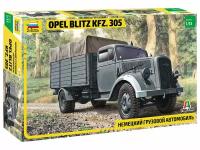 Сборная модель ZVEZDA Немецкий грузовой автомобиль Opel Blitz Kfz. 305 1/35