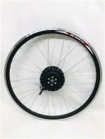 Мотор колесо LF на 36-48V/350-750W для велосипеда 20-24-26-27,5-28