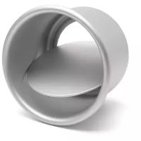 Форма для выпекания со съемным дном, из алюминия, серебристый, 8,5х11х11 см, Kitchen Angel KA-FORM-24