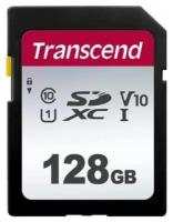 Карта памяти Transcend 300S SDXC UHS-I U1 V10 128Gb (100/25 MB/s)