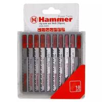 Набор пилок для электролобзика Hammer JG WD-PL-MT 204-905 10 шт