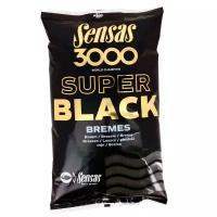 Прикормка Sensas 3000 SUPER BLACK BREMES 1КГ