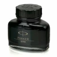 Чернила PARKER (Паркер) Quink Black во флаконе 57 мл. чёрные (Black) Z13(1950375) S0037460