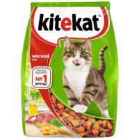 Сухой корм KiteKat для кошек мясной пир 350г