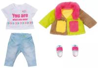 Zapf Creation Комплект одежды для куклы Baby Born Deluxe Colour Coat 830154 разноцветный