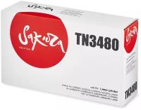 Картридж Sakura TN3480, 8000 стр, черный