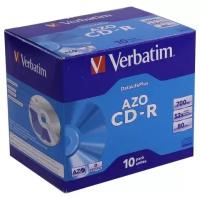 Диск CD-R Verbatim 43327 AZO Crystal