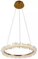 Подвесная люстра KINK Light Лаура 08242,36A, LED, 20Вт, кол-во ламп:1шт., Латунь