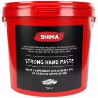 Паста для очистки рук от сильных загрязнений c абразивом SHIMA DETAILER STRONG HAND PASTE 11 л 4603740920445