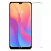 Защитное противоударное стекло MyPads на Xiaomi Redmi 9C с олеофобным покрытием (только на плоскую поверхность экрана, не закрывает края экрана н