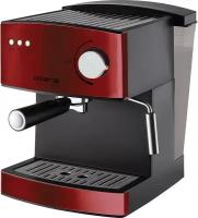 Кофеварка рожковая Polaris PCM 1528AE Adore Crema, черный/красный