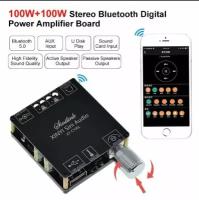 Усилитель мощности звука с Bluetooth 5.0 XY-C100L 100W X 2 цифровой усилитель звука для домашних стерео систем и автозвука