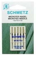 Игла/иглы Schmetz Microtex 130/705 H-M 100/16 особо острые золотистый