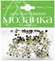 Мозаика декоративная из акрила 4Х4 ММ,200 ШТ, желтый, Арт. 2-335/06