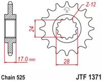 Звезда ведущая, JT 1371.15