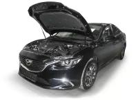 Для Mazda 3 BM 2013-2018 / Mazda 6 GJ 2012- Газовые упоры (амортизаторы) капота АвтоУпор (UMA6012)