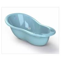 Ванночка для купания Kidwick МП Шатл с термометром, голубой/т.голубой, 30,5*51*101 см, KW220206