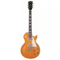 Burny RLG60 VLD электрогитара Les Paul® Standard, цвет оранжевый