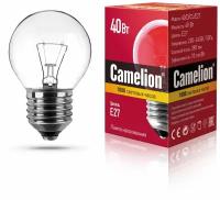 Лампа накаливания Camelion 8974, E27, D45, 40Вт, 2700 К