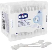 Палочки ватные Chicco 0мес.+ с ограничителем,90 шт