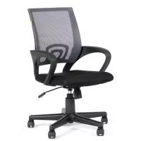 Компьютерное кресло Chairman 696 офисное, обивка: текстиль, цвет: черный/серый