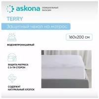 Чехол на матрас Askona (Аскона) Protect-a-Bed Terry 160х200х35,6