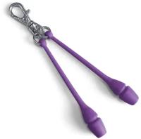 Булавы для художественной гимнастики сувенир-брелок INDIGO SM-391 Фиолетовый 8 см